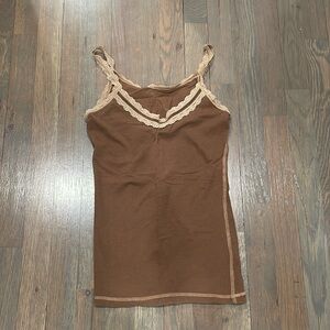 Brown cami tank